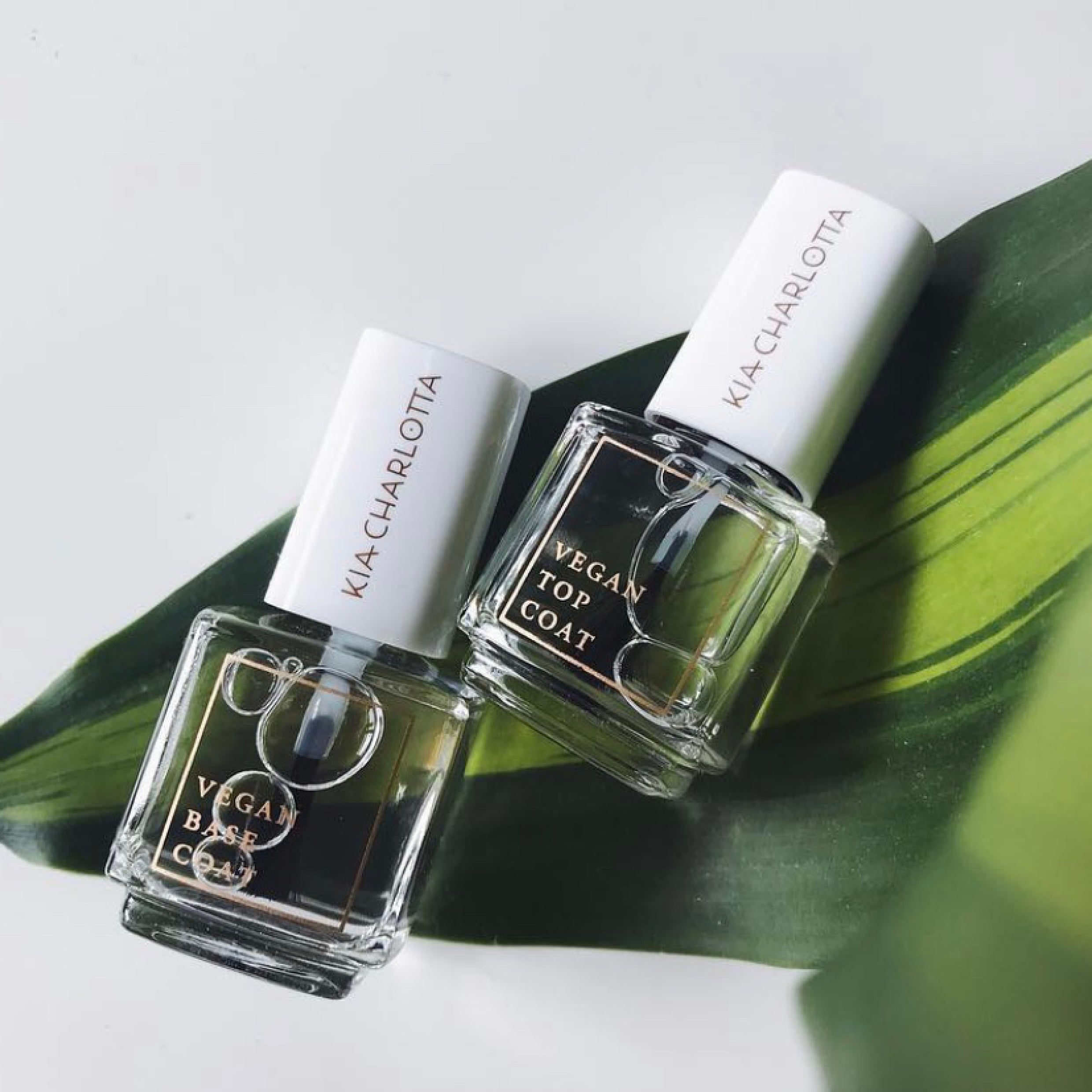 Vegan Top & Base Coat Set - 2x11ml